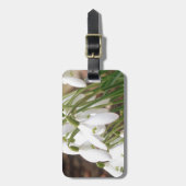 Snowdruppels Bagagelabel (Voorkant verticaal)