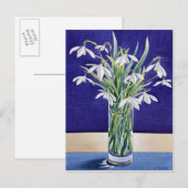 Snowdruppels Briefkaart (Voorkant / Achterkant)