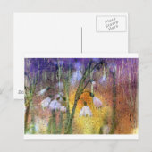 Snowdruppels Briefkaart (Voorkant / Achterkant)