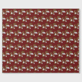 Snowdruppels Cadeaupapier (Vlak)