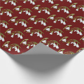 Snowdruppels Cadeaupapier (Hoek)