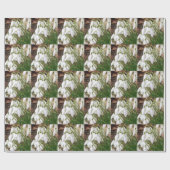 Snowdruppels Cadeaupapier (Vlak)