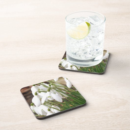 Snowdruppels Drankjes Onderzetter (Rechterzijde)