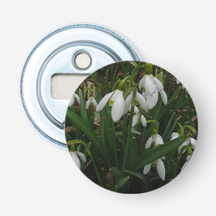 Snowdruppels I (Galanthus) White Spring Flowers Button Flesopener