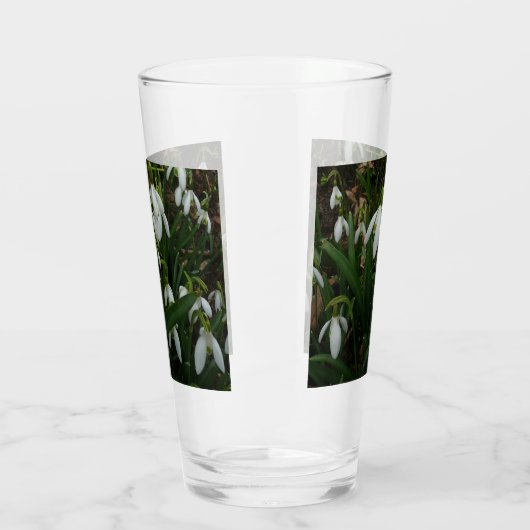 Snowdruppels I (Galanthus) White Spring Flowers Glas (Links)