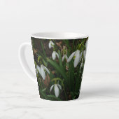 Snowdruppels I (Galanthus) White Spring Flowers Latte Mok (Linkerhoek)