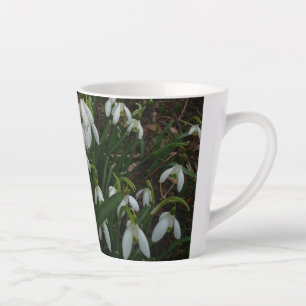 Snowdruppels I (Galanthus) White Spring Flowers Latte Mok