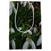 Snowdruppels I (Galanthus) White Spring Flowers Medium Cadeauzakje (Voorkant)
