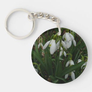 Snowdruppels I (Galanthus) White Spring Flowers Sleutelhanger