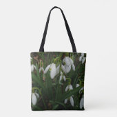 Snowdruppels I (Galanthus) White Spring Flowers Tote Bag (Achterkant)