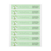 Snowdruppels - Lentbloemen op groen (Vel)