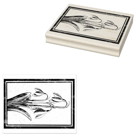 Snowdruppels Rubberstempel (Gestempeld)