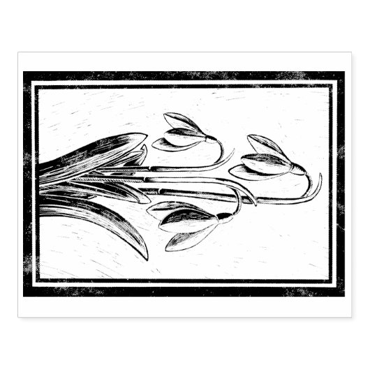 Snowdruppels Rubberstempel (Afrduk)