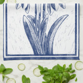 Snowdruppels Theedoek (Gevouwen)