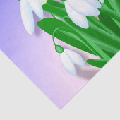 Snowdruppels Tissuepapier (Detail)