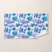 Snowed Trees Winter Pattern Bad Handdoek (Handdoek)