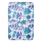 Snowed Trees Winter Pattern Badmat (Voorkant Verticaal)