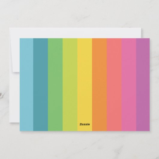 Snowfall Colorful Prettige feestdagen Foto Feestdagenkaart (Achterkant)