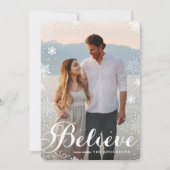 Snowfall Feestdagenkaart (Voorkant)