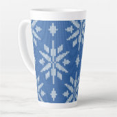 Snowfall Knit Latte Mok (Linkerhoek)