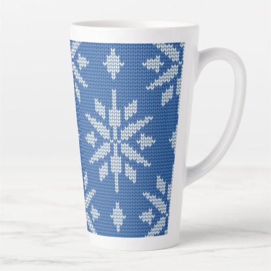 Snowfall Knit Latte Mok (Rechts)