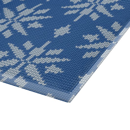 Snowfall Knit Snijplank (Hoek)