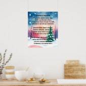 Snowfall of Blessings Poster (Keuken)