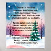 Snowfall of Blessings Poster (Voorkant)