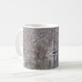 Snowfall over de Finley Koffiemok (Voorkant links)