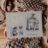 Snowfall Script 2 Fotoopname Folie Feestdagenkaart