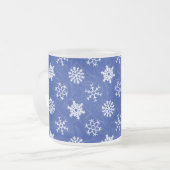 Snowfall Swirl Winter Holiday Mok (Voorkant links)