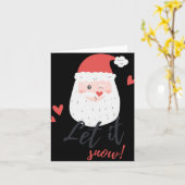 Snowfall T Shirt  Kaart (Gele Bloem)