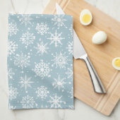 Snowfall Theedoek (Quarter Fold)