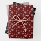 Snowfall Wrapping Paper (In situ)