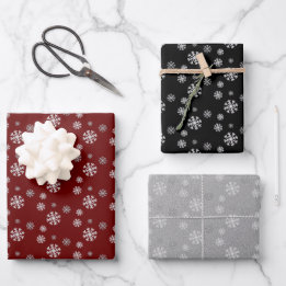 Snowfall Wrapping Paper