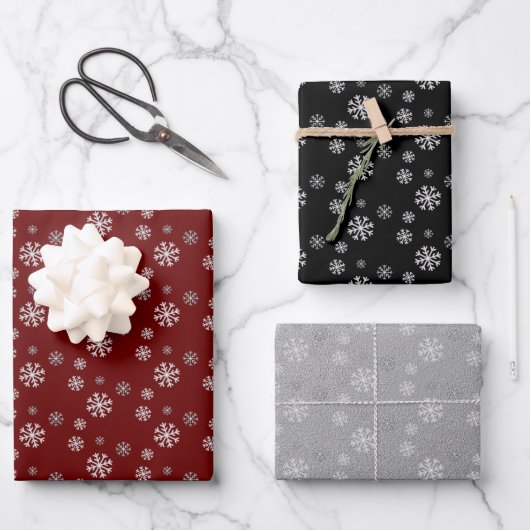 Snowfall Wrapping Paper (Voorkant)