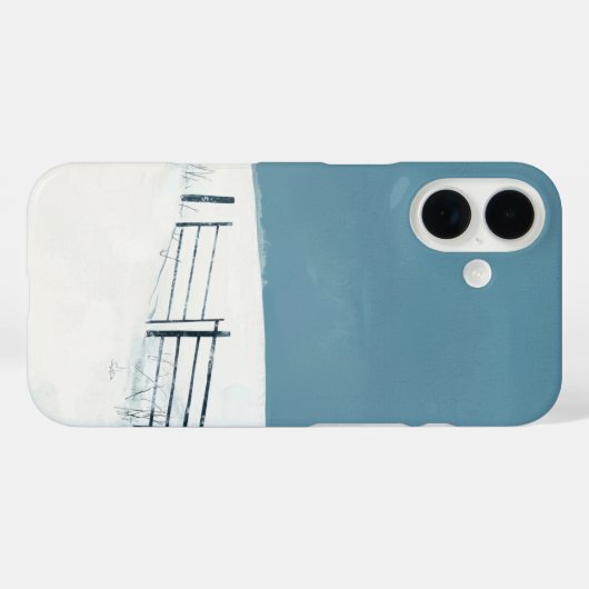 Snowfield Geometry Case-Mate iPhone Case (Achterkant (horizontaal))