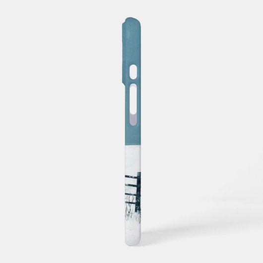 Snowfield Geometry iPhone 16 Hoesje (Linkerkant)