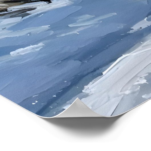 Snowfield Poster (Hoek)