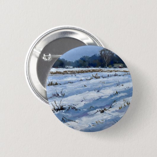 Snowfield Ronde Button 5,7 Cm (Voorkant /achterkant)