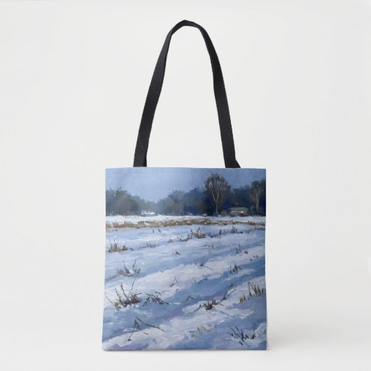 Snowfield Tote Bag (Voorkant)