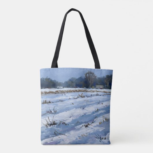 Snowfield Tote Bag (Achterkant)