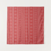 Snowflak van kerstkleding lelijke trui wandkleed (Voorkant (horizontaal))