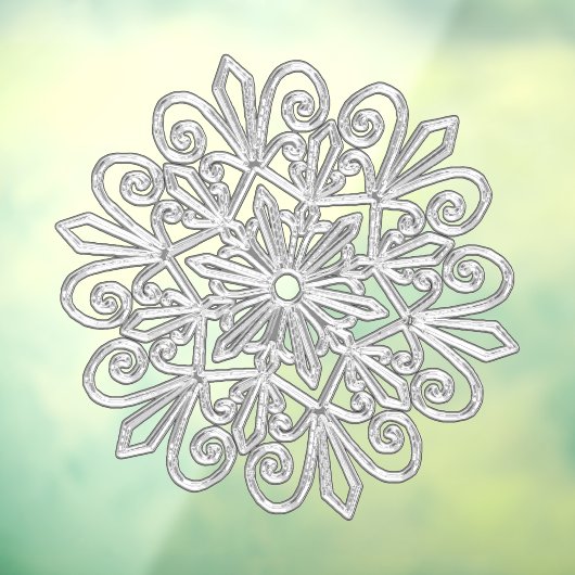 Snowflake 21 raamsticker (Vel 3)