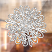Snowflake 21 raamsticker (Vel 2)