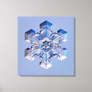 Snowflake 3 canvas afdruk
