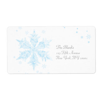 Snowflake 3 label
