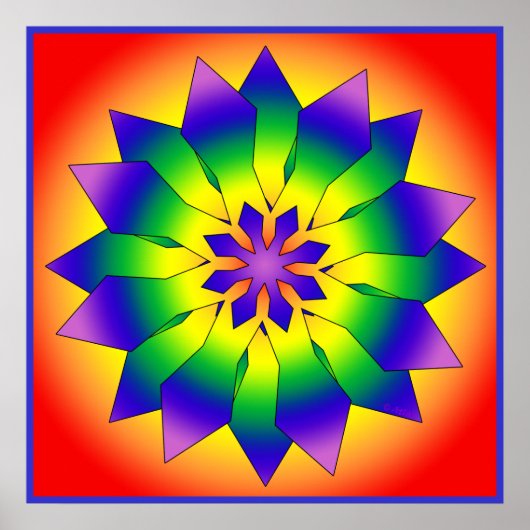 Snowflake 4444 poster (Voorkant)