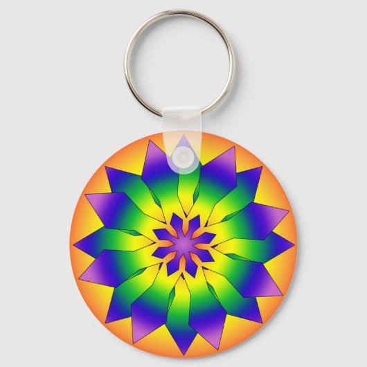 Snowflake 4444 sleutelhanger (Voorkant)