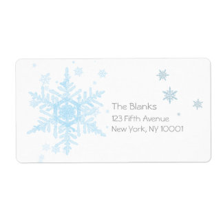Snowflake 5 label